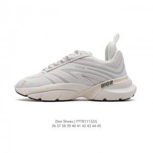 公司级 Dior 迪奥 高奢品牌 彰显高级气质 Dior 运动鞋低帮系列复古百搭休闲鞋时尚慢跑鞋厚底老爹鞋。 码数：36-45 编码：Yttb1113Zjl