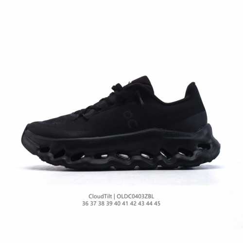 公司级 昂跑 On 训练鞋Cloudtitl 2025新品 蛇年限定 新年鞋子 男女同款防水缓震徒步鞋 厚底增高运动老爹鞋。缓震性能提升：Cloudtilt 采