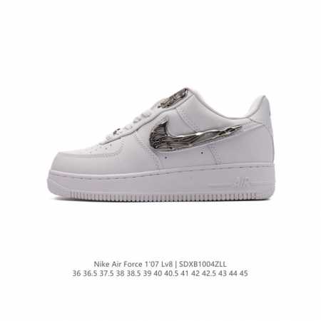 耐克 Nike Air Force 1 '07 Low 空军一号含气垫 小白鞋 低帮百搭厚底增高休闲运动板鞋。柔软、弹性十足的缓震性能和出色的中底设计，横跨复古 - 点击图像关闭