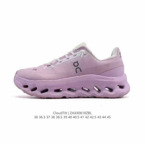 真标 昂跑 On 训练鞋Cloudtitl 2025新品 蛇年限定 新年鞋子 男女同款防水缓震徒步鞋 厚底增高运动老爹鞋。缓震性能提升：Cloudtilt 采用