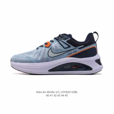 公司级 耐克 Nike Zoom Winflo V2 跑步鞋搭载工程网眼设计，巧妙结合 Flywire 飞线，为你全程缔造轻盈透气感受和手套般的出色贴合体验。N - 点击图像关闭