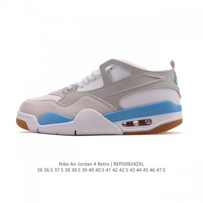 耐克 Nike Air Jordan 4 Retro Og迈克尔 乔丹Aj4代乔4 低帮复古休闲运动文化篮球鞋。秉承轻量化的速度型篮球鞋设计思想完成设计，降低重