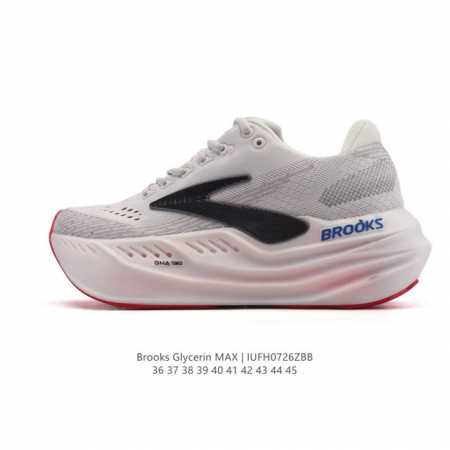 新品公司级 布鲁克斯 Glycerin Max 超级甘油:舒适的增高神器！Brooks Glycerin Max是一款极具突破性的顶级缓震运动跑鞋，由百年专业跑 - 点击图像关闭