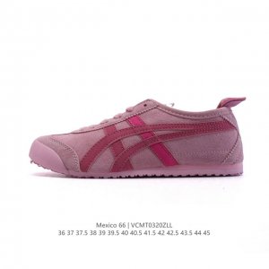 130 asics/亚瑟士 男女鞋真标半码制 配足弓鞋垫 日产经典老牌-鬼塚虎/Onitsuka Tiger Mexico 66经典墨西哥系列复古经典百搭板鞋休