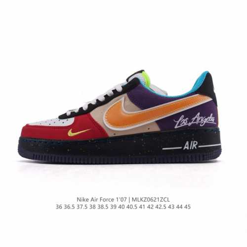 耐克 Nike Air Force 1 '07 Low 2025新年新款 蛇年限定 空军一号含气垫 小白鞋 低帮百搭厚底增高休闲运动板鞋。柔软、弹性十足的缓震性