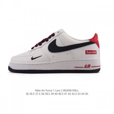 公司级 耐克 Nike Air Force 1 '07 Low 2025新年新款 蛇年限定 空军一号含气垫 小白鞋 低帮百搭厚底增高休闲运动板鞋。柔软、弹性十足