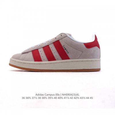 真标 Adidas阿迪达斯.男女鞋 三叶草Campus 00S 面包鞋复古休闲板鞋。千禧回潮！Adidas Campus 00S 经典再现！面包化的Campus