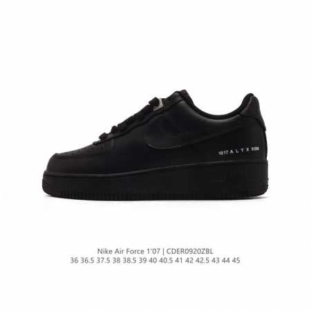 耐克 Nike Air Force 1 '07 Low 空军一号含气垫 低帮百搭厚底增高休闲运动板鞋。柔软、弹性十足的缓震性能和出色的中底设计，横跨复古与现代的 - 点击图像关闭
