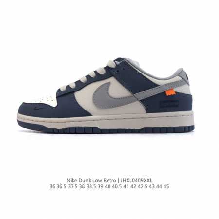 公司级 耐克 Nike Dunk Low Retro 运动鞋 2025年新款 经典复古板鞋 。作为 80 年代经典篮球鞋款，起初专为硬木球场打造，后来成为席卷街 - 点击图像关闭
