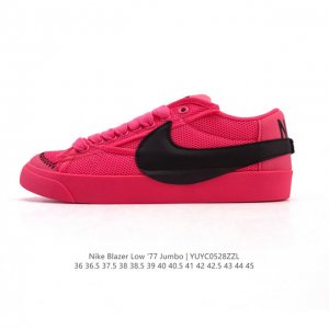 耐克 Nike Blazer Low '77 Jumbo 运动鞋 抓地板鞋 革新重塑经典街头人气鞋款 采用人气传统外观 巧搭大号耐克勾勾设计和宽大鞋带 柔软泡绵
