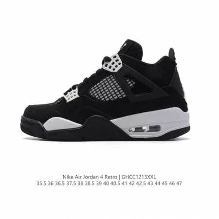 公司级 耐克 Nike Air Jordan 4 Retro Og迈克尔 乔丹aj4代乔4 中帮复古休闲运动文化篮球鞋。秉承轻量化的速度型篮球鞋设计思想完成设计 - 点击图像关闭