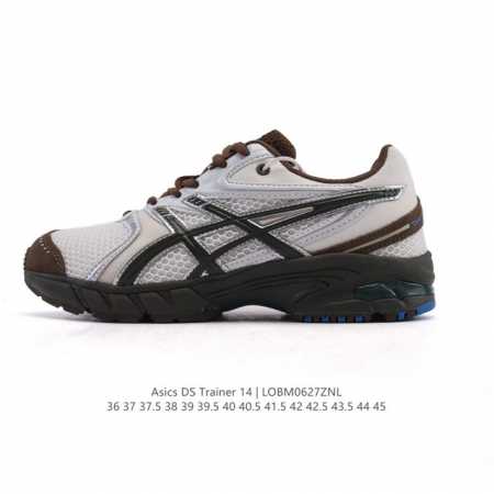 新品公司级 Asics亚瑟士男女通用复古运动休闲运动鞋 老爹鞋 Gel-Ds Trainer 14 时尚运动：Temptation Vacation X Asi - 点击图像关闭