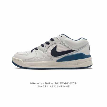 真标 耐克 Nike Air Jordan Stadium AJ90 潮流运动板鞋 aj90 FB2269-104 充满了对TinkerHathield 原创设 - 点击图像关闭