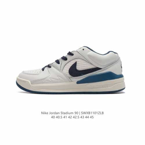 真标 耐克 Nike Air Jordan Stadium AJ90 潮流运动板鞋 aj90 FB2269-104 充满了对TinkerHathield 原创设