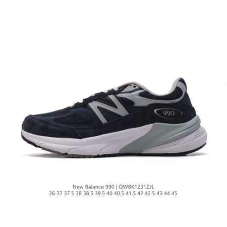 公司级 New Balance 新百伦 Nb990 真标带半码 新百伦m990系列 Nb经典休闲运动慢跑鞋 简约舒适百搭时尚复古老爹鞋。990系列是new Ba - 点击图像关闭