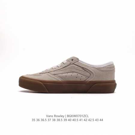 Vans范斯官方 Rowley Classic 牛筋底运动鞋 经典复古回潮板鞋 尺码：35-44含硫化半码 编码：BGKW0701ZCL - 点击图像关闭