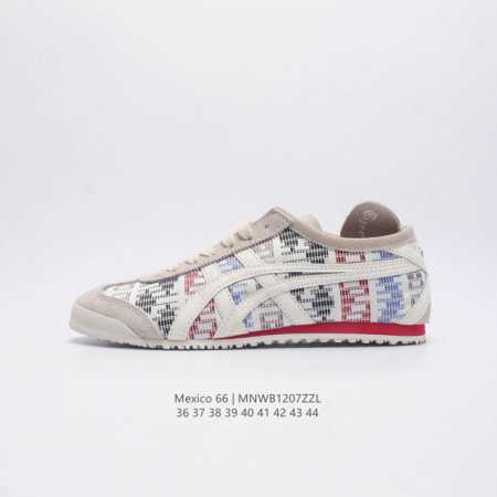Asics 亚瑟士 男女鞋真标半码制 日产经典老牌-鬼塚虎 Onitsuka Tiger Mexico 66经典墨西哥系列复古经典百搭板鞋休闲运动鞋慢跑鞋 采用 - 点击图像关闭