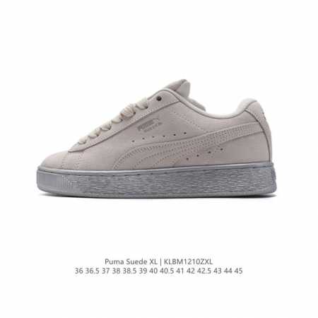 彪马puma Suede Xl 低帮复古轻便透气防滑减震休闲鞋 厚底增高运动板鞋 类型：男女鞋 尺码: 36-45含半码 货号：39197-01 编码：Klbm - 点击图像关闭