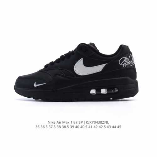 公司级耐克 Nike Air Max 1 ’87 Og 复刻复古休闲跑步鞋 气垫休闲运动鞋，这款鞋子不仅延续了耐克的经典设计，还融入了现代的舒适科技。轻盈的鞋身