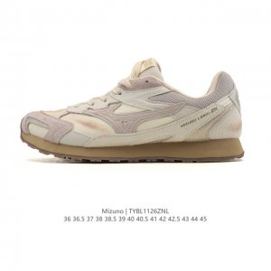 公司级 Mizuno 美津浓 复古时尚休闲舒适减震运动跑步鞋 美津浓Wave机械缓震，可以说是机械缓震跑鞋科技的翘楚。有着非凡的适应性，有着充分而持久的缓震能力