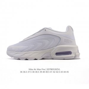 新品 耐克 Nike 2025年新款 Air Max Fire休闲鞋 气垫百搭厚底增高老爹运动跑步鞋If262 02 时尚利落，富有支撑力，是 Air Max