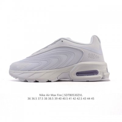 新品 耐克 Nike 2025年新款 Air Max Fire休闲鞋 气垫百搭厚底增高老爹运动跑步鞋If262 02 时尚利落，富有支撑力，是 Air Max