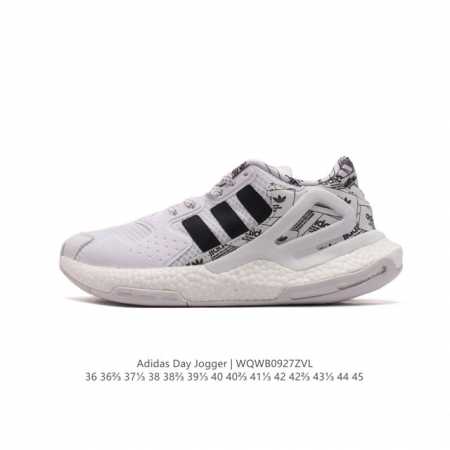 阿迪 Adidas Day Jogger 夜行者二代 爆米花 复古缓震跑鞋男女运动鞋 低帮经典运动鞋慢跑者系列高弹复古休闲运动跑鞋，这款adidas Day J - 点击图像关闭