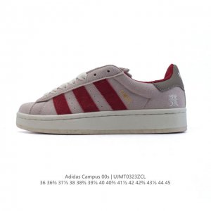 170 长青款，季节来临必爆【真标】Adidas阿迪达斯.三叶草Campus 00S 面包鞋复古休闲板鞋。千禧回潮！Adidas Campus 00S 经典再现