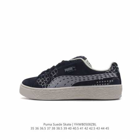 彪马puma Suede Skate 低帮复古轻便透气防滑减震休闲鞋 时尚男女士板鞋潮运动鞋 类型：男女鞋 尺码: 35-45含半码 货号：395777 编码： - 点击图像关闭