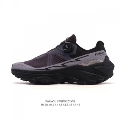 新品公司级 凯乐石 Kailas 防水透气缓震防滑 轻量化设计徒步鞋登山鞋大坡王陡坡稳定跑山 Tpu网布减震轻便透气防侧翻防滑 低帮 超强抓地力登山跑步鞋 女款