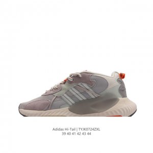 Adidas 泡泡鞋 阿迪达斯三叶草hi-Tail男女复古网面经典运动鞋厚底老爹鞋。这款adidas Hi-Tail经典鞋，展现90年代末至21世纪初的时尚风范