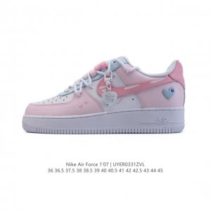 耐克Nike Air Force 1 Low 空军一号 Af1 2025年新款 小白鞋 解构绑带 双鞋带，低帮百搭厚底增高休闲运动板鞋。柔软、弹性十足的缓震性能