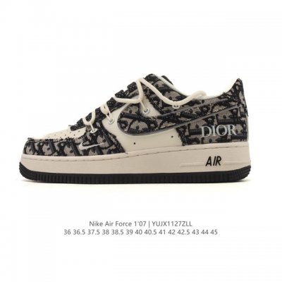 公司级 Af1耐克 Nike Air Force 1 ‘07 Low 空军一号 2025年 新款 解构绑带 双鞋带 厚底增高百搭运动板鞋 原楦头原纸板 打造纯正