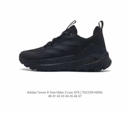 阿迪达斯 Adidas Terrex X Free Hiker 2.0 Gore-Tex Shoes 户外防水透湿透汽运动登山徒步鞋 含防水透气的gore-Te - 点击图像关闭
