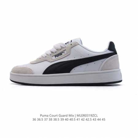 170 【新品】彪马（Puma）男女士Court Guard Mix运动休闲鞋皮革 中性 防滑 低帮 板鞋 男女同款 2025新款时尚经典百搭休闲运动板鞋#春季 - 点击图像关闭