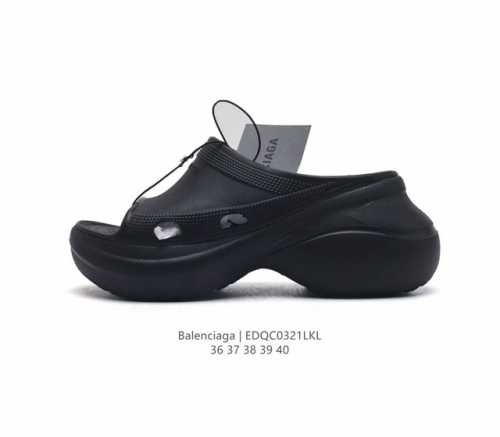 Balenciaga 巴黎世家 女士拖鞋 法国高端奢侈品牌-巴黎世家balenciaga Mold Thong Sandals夏季沙滩涉水百搭休闲拖鞋踩屎感凉拖
