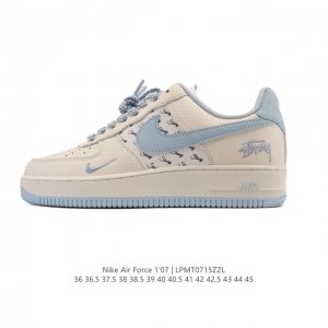 耐克 Nike Air Force 1 '07 Low 空军一号含气垫 小白鞋 2025年 蛇年新款 低帮百搭厚底增高休闲运动板鞋。柔软、弹性十足的缓震性能和出