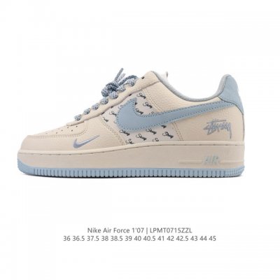 耐克 Nike Air Force 1 '07 Low 空军一号含气垫 小白鞋 2025年 蛇年新款 低帮百搭厚底增高休闲运动板鞋。柔软、弹性十足的缓震性能和出