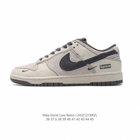 公司级 耐克 Nike Dunk Low Retro 运动鞋经典复古板鞋。作为 80 年代经典篮球鞋款，起初专为硬木球场打造，后来成为席卷街头的时尚标杆，现以经 - 点击图像关闭