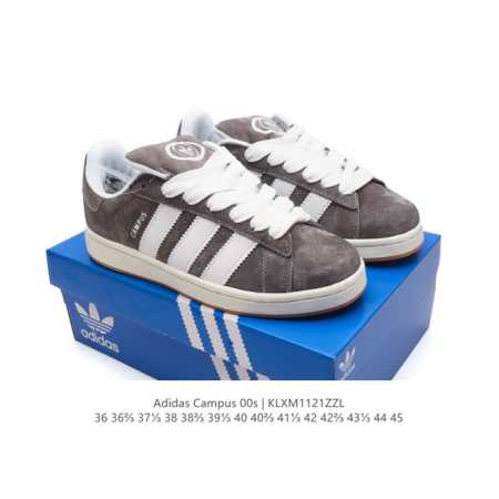 Adidas阿迪达斯.三叶草campus 00S 面包鞋复古休闲板鞋。千禧回潮！Adidas Campus 00S 经典再现！面包化的campus鞋款在今年受到 - 点击图像关闭