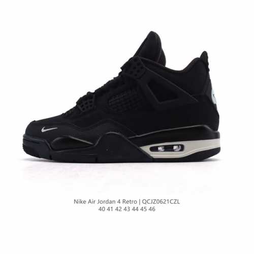 公司级 真标 耐克 Nike Air Jordan 4 Retro Og迈克尔 乔丹Aj4代乔4 中帮复古休闲运动文化篮球鞋。秉承轻量化的速度型篮球鞋设计思想完
