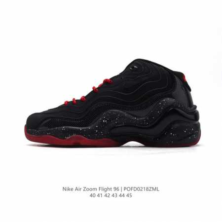 公司级 耐克 新款 Nike Zoom Flight 96 Air Olympic 男子复古休闲运动篮球鞋 防滑轻便 中帮 男款。1996 Og Nike Ai - 点击图像关闭