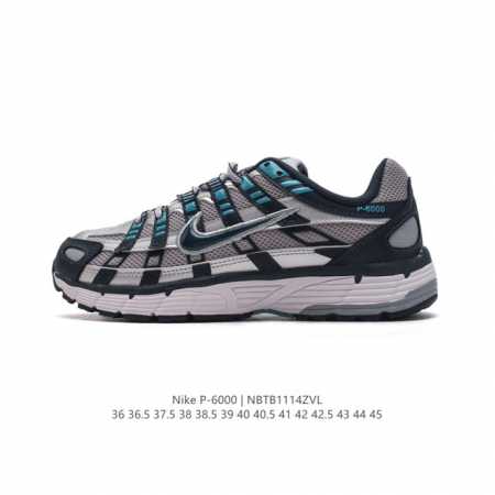 公司级 耐克 Nike 男女子休闲运动鞋p-6000Premium 轻便舒适透气防滑缓震耐磨跑步鞋。P-6000 是一款植根于 2000 年代风格的混合款式，让 - 点击图像关闭