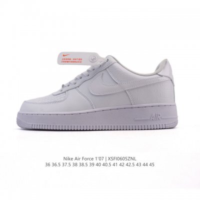 公司级 Af1耐克 Nike Air Force 1 ‘07 Low 空军一号 小白鞋 厚底增高百搭运动板鞋 原楦头原纸板 打造纯正空军版型，专注外贸渠道 全掌