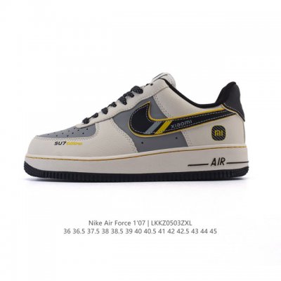 耐克 Nike Air Force 1 '07 Low 空军一号含气垫 小白鞋 2025年 蛇年新款 低帮百搭厚底增高休闲运动板鞋。柔软、弹性十足的缓震性能和出
