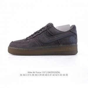 耐克 Nike Air Force 1 ’07 空军一号 Af 1 低帮 厚底增高百搭小白鞋 休闲运动板鞋。柔软、弹性十足的缓震性能和出色的中底设计，横跨复古与
