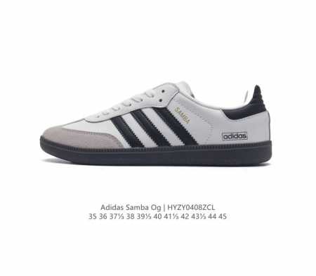 阿迪达斯 德训鞋 Adidas Originals Samba Og Shoes 经典运动鞋小白鞋 T头鞋 男女鞋 彰显休闲摩登风情的时尚经典鞋。它诞生于50年 - 点击图像关闭