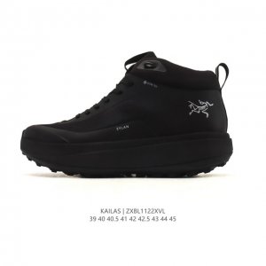 公司级 始祖鸟 Arc’Teryx Aerios Gxt登山靴 防水加强版男士系列加强版户外防水帮登山鞋徒步鞋 轻量支撑长距离越野跑鞋 轻便透气户外运动鞋 耐磨