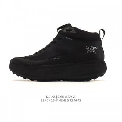 公司级 始祖鸟 Arc’Teryx Aerios Gxt登山靴 防水加强版男士系列加强版户外防水帮登山鞋徒步鞋 轻量支撑长距离越野跑鞋 轻便透气户外运动鞋 耐磨