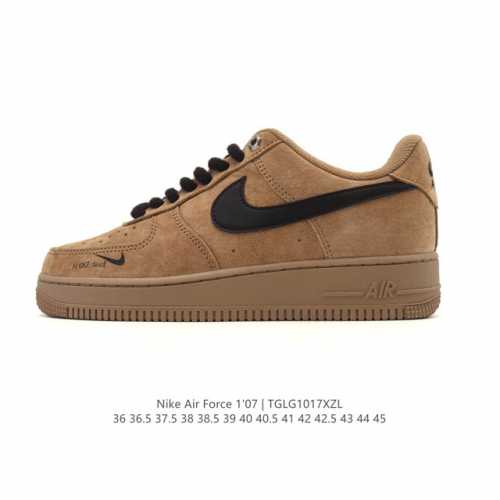 公司级 Af1耐克 2025年新款小白鞋 Nike Air Force 1 ‘07 Low 空军一号 厚底增高百搭运动板鞋 原楦头原纸板 打造纯正空军版型，专注